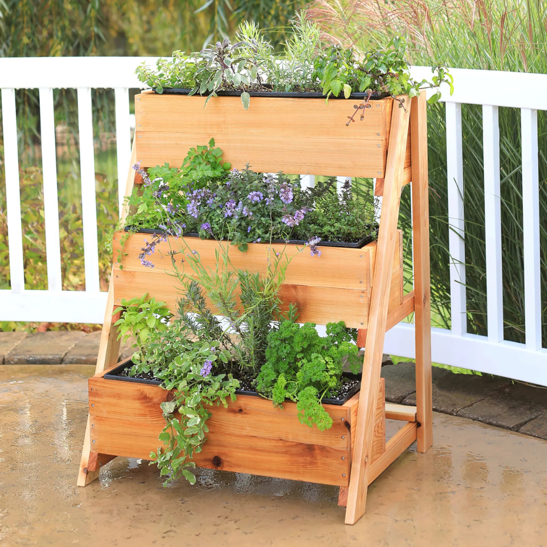 3-Tier Planter Box Plan – DIY Garden Project (PDF)