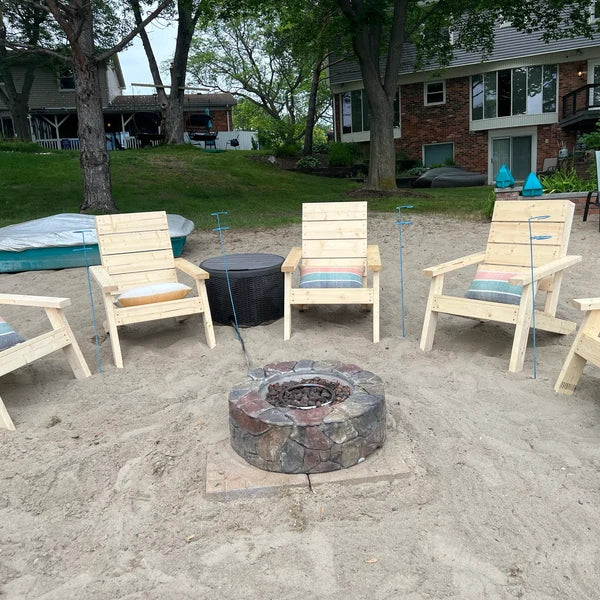 Modern Adirondack Chair – Printable Plan (PDF)