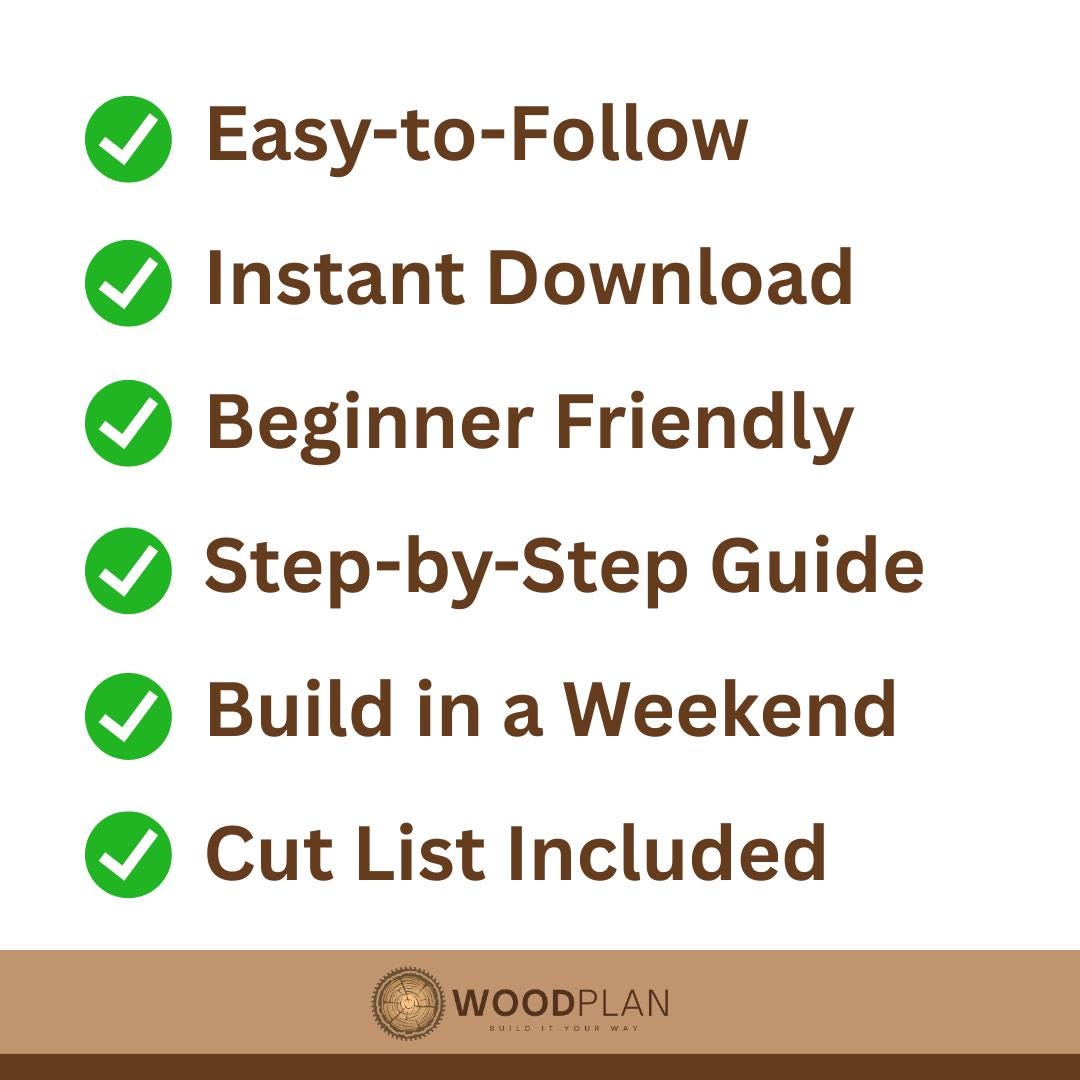 3-Tier Raised Planter Box Woodworking Plan – DIY Garden Project (Digital PDF)