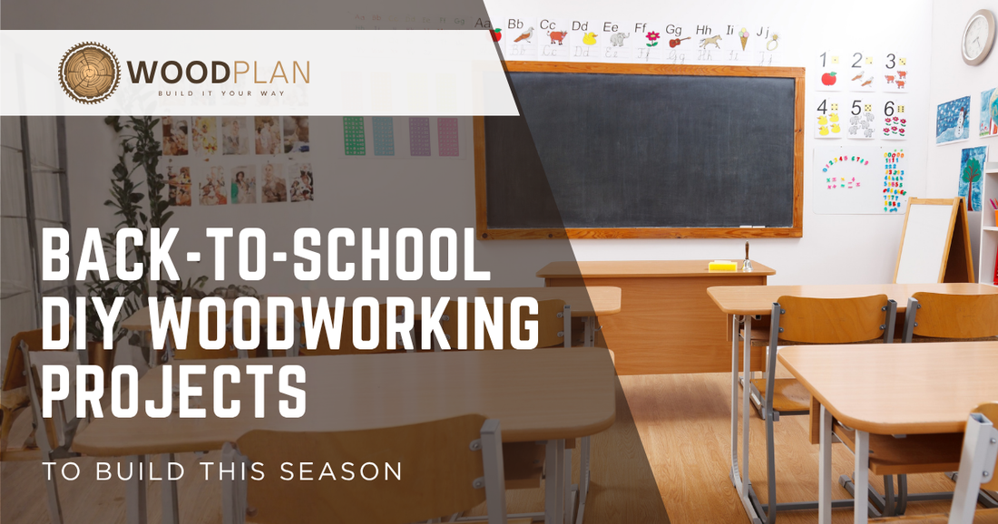 Beginner DIY back-to-school woodworking plans for kids