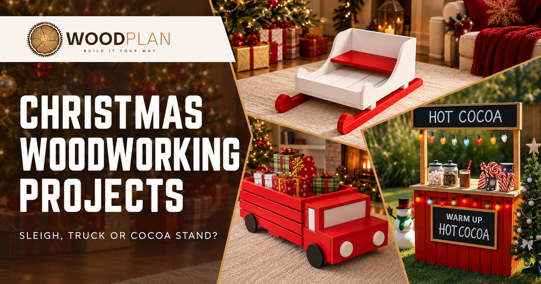 Three Wooden Projects for Christmas Memories