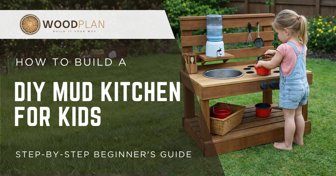 How to Build a DIY Mud Kitchen for Kids