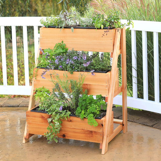 3-Tier Planter Box Plan – DIY Garden Project (PDF)