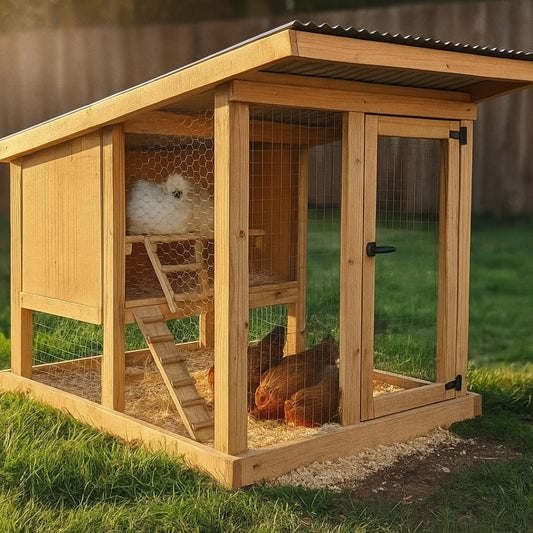 Chicken Coop Woodworking Plan | Easy Backyard Hen House DIY | PDF Digital Download