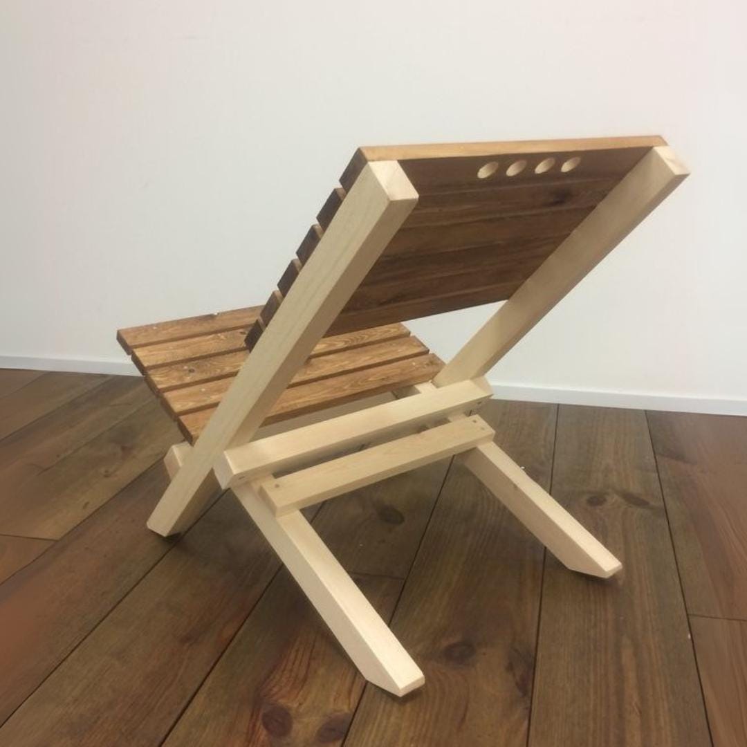 Cedar Folding Chair Woodworking Plans PDF: DIY Outdoor Seat
