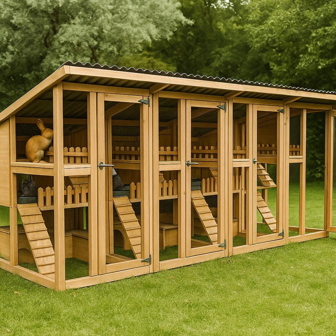 Custom Rabbit Coop Plan: Personalized DIY Woodworking (Digital Download)