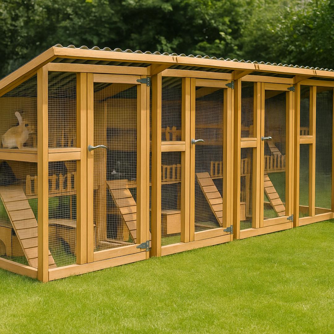 Custom Rabbit Coop Plan: Personalized DIY Woodworking (Digital Download)
