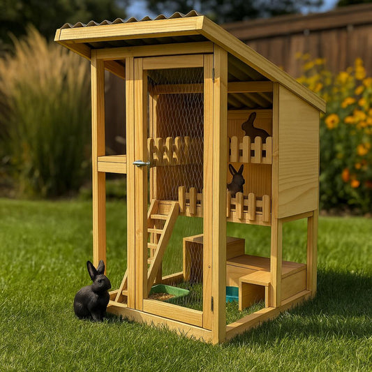 Custom Rabbit Coop Plan: Personalized DIY Woodworking (Digital Download)
