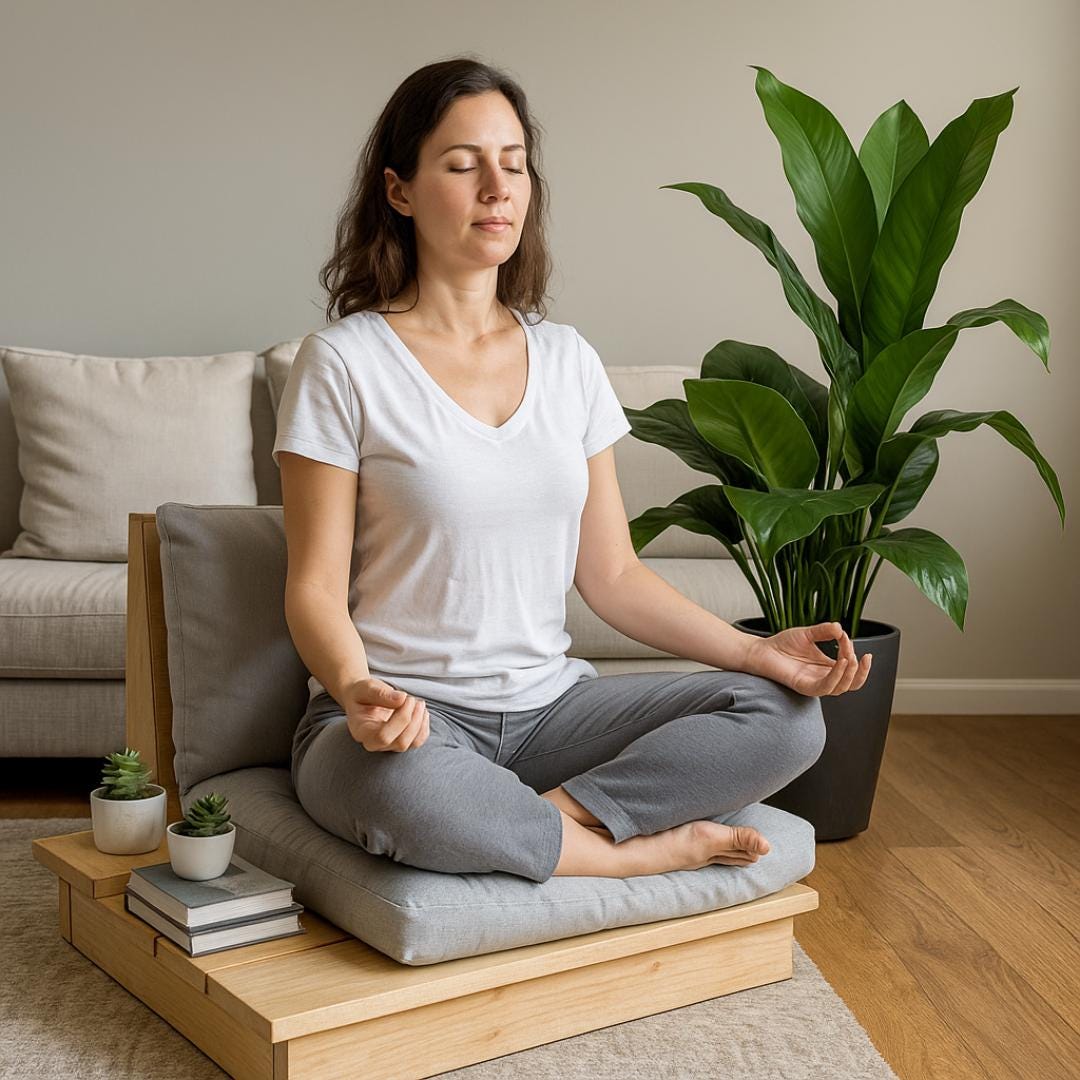 Japanese Style Single Sofa Plan | Minimalist Platform Chair, Zen-Inspired DIY